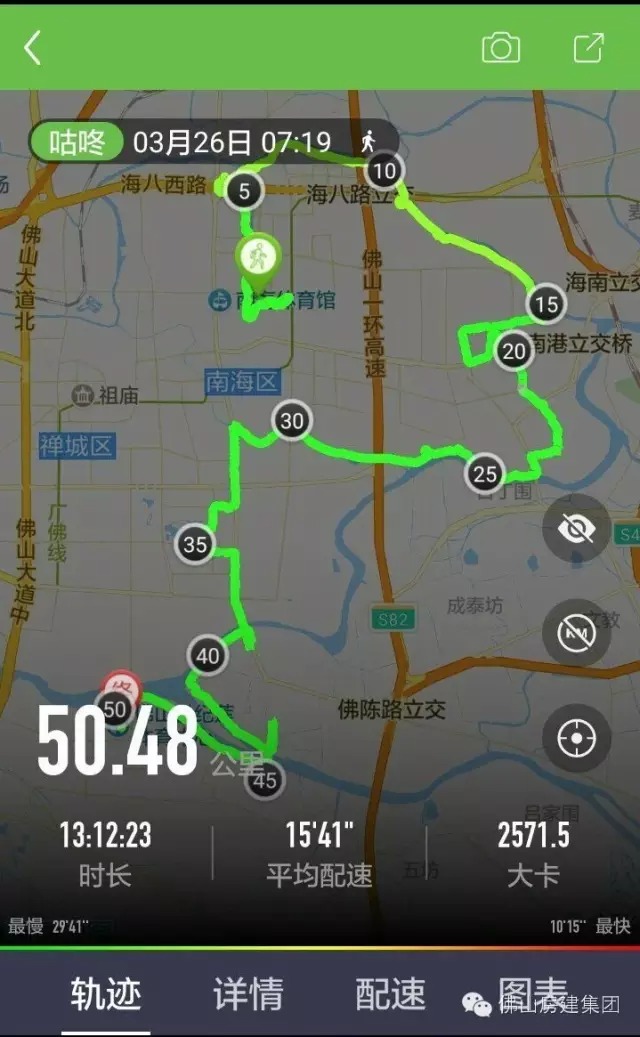 50公里徒步，房建人的風(fēng)采